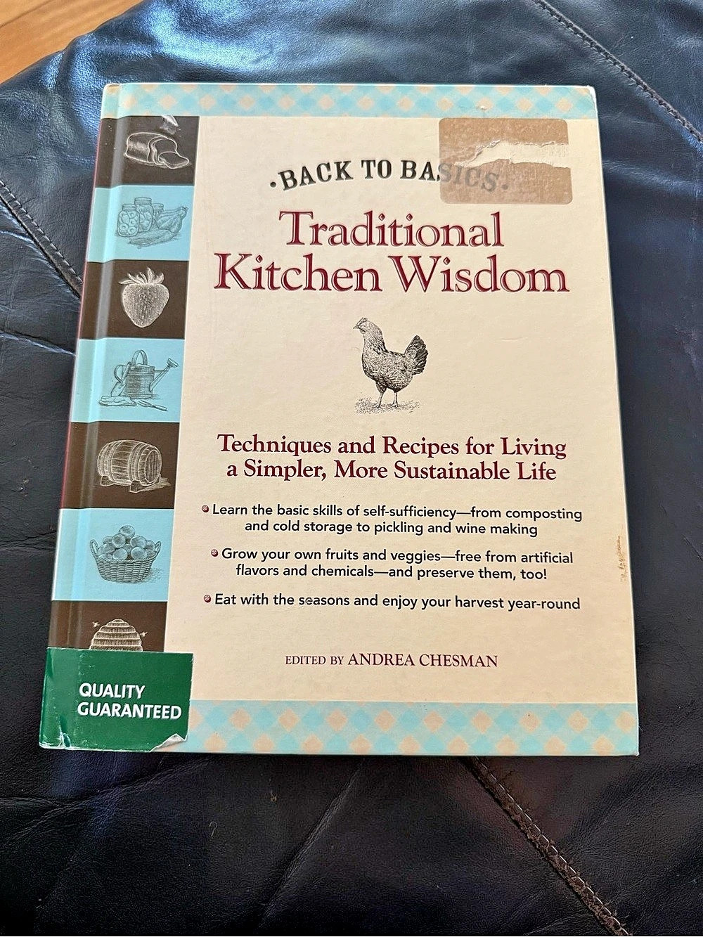 Back to Basics Traditional Kitchen Wisdom Cookbook by Andrea Chesman, Used